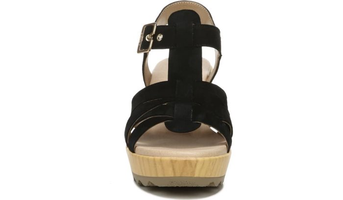 Black Dr Scholl's Wild Nights Block Heel Sandal Wild Nights Block Heel Sandal | MHQmKoQe