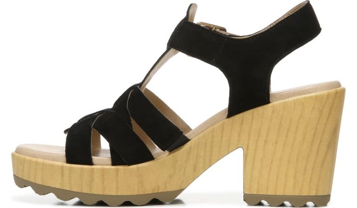 Black Dr Scholl's Wild Nights Block Heel Sandal Wild Nights Block Heel Sandal | MHQmKoQe