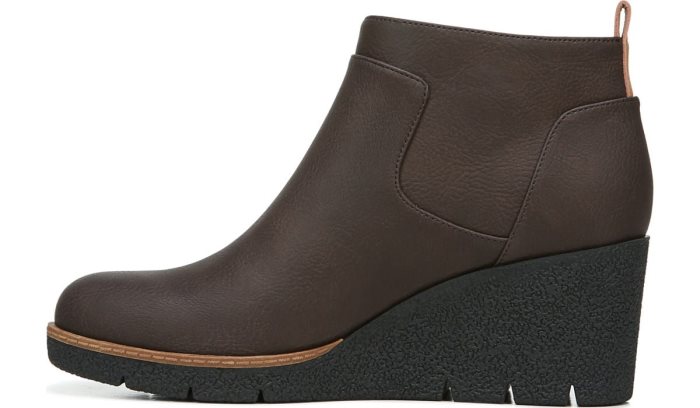 Brown Dr Scholl's Bianca Wedge Bootie Bianca Wedge Bootie | OInt9ocv