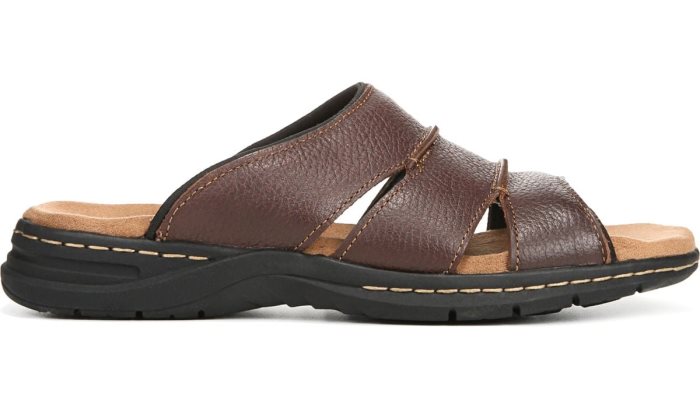 Brown Dr Scholl's Gordon Slide Sandal Gordon Slide Sandal | DPxUV6A0