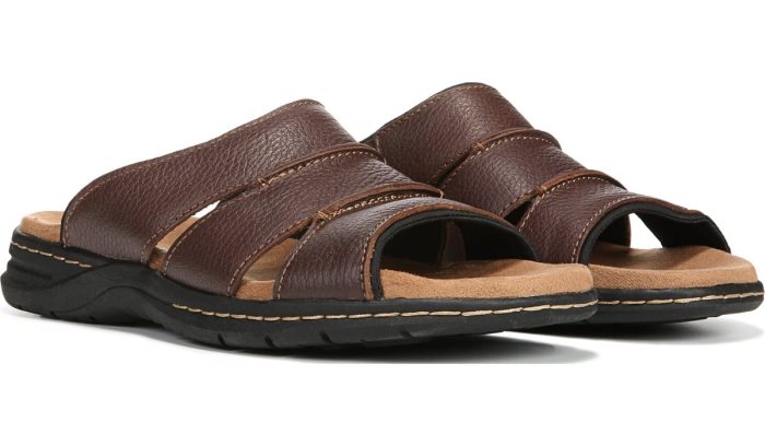 Brown Dr Scholl\'s Gordon Slide Sandal Gordon Slide Sandal | DPxUV6A0