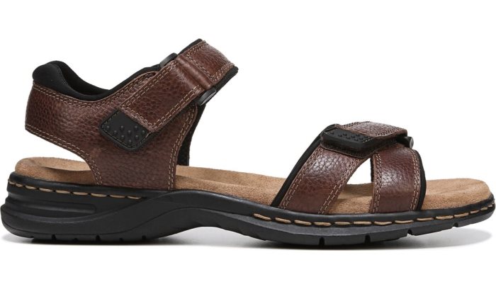 Brown Dr Scholl's Gus Sandal Gus Sandal | ikWreMRN