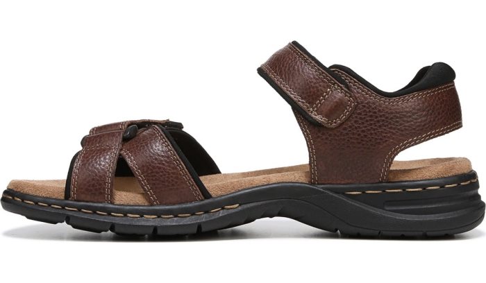 Brown Dr Scholl's Gus Sandal Gus Sandal | ikWreMRN