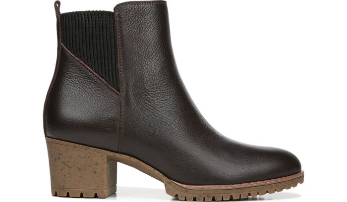 Brown Dr Scholl's Lively Heeled Bootie Lively Heeled Bootie | LwcDrzGT