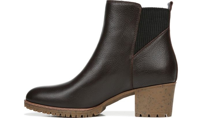 Brown Dr Scholl's Lively Heeled Bootie Lively Heeled Bootie | LwcDrzGT