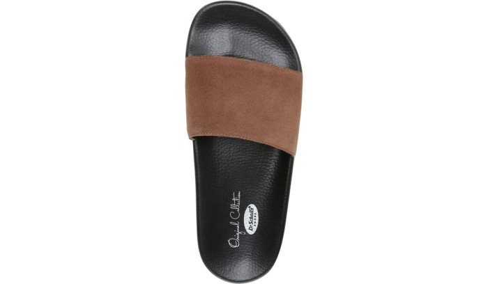 Brown Dr Scholl's Pisces Pool Slide Sandal Pisces Pool Slide Sandal | 9MfjYort