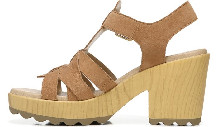 Brown Dr Scholl's Wild Nights Block Heel Sandal Wild Nights Block Heel Sandal | DFBjHUdZ