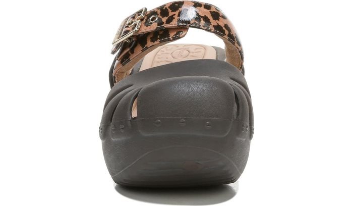 Brown Leopard Dr Scholl's Dance On Clog Dance On Clog | iuyzEVsF