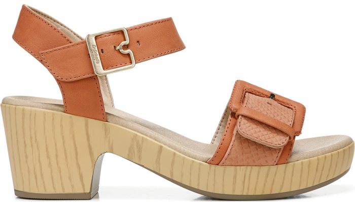 Clay Leather Dr Scholl's Felicity Platform Dress Sandal Felicity Platform Dress Sandal | uDcKUO1I