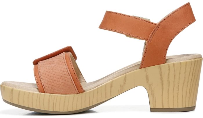 Clay Leather Dr Scholl's Felicity Platform Dress Sandal Felicity Platform Dress Sandal | uDcKUO1I