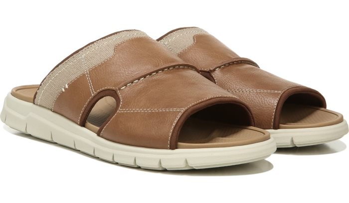 Dark Brown Dr Scholl\'s Thrive Slide Sandal Thrive Slide Sandal | jjbPQR4u