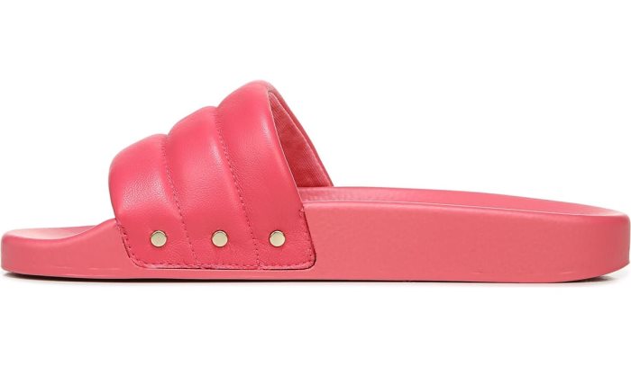 Dark Pink Dr Scholl's Pisces Chill Slide Sandal Pisces Chill Slide Sandal | 6X3xXh9k