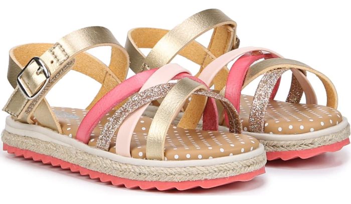 Gold Dr Scholl\'s Feelin Bright Sandal Feelin Bright Sandal | pJbgczNJ