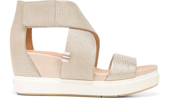 Gold Metal Dr Scholl's Scout High Wedge Sandal Scout High Wedge Sandal | SDI8IIHi