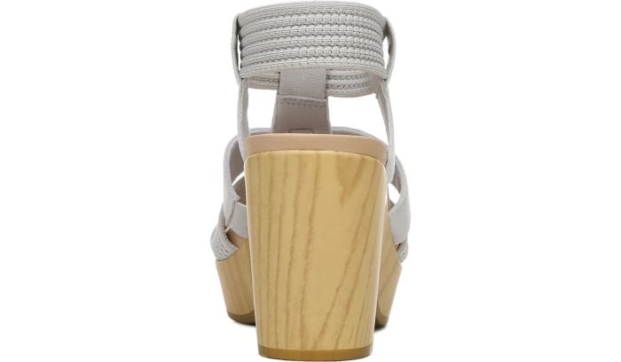 Grey Dr Scholl's Blossom Block Heel Sandal Blossom Block Heel Sandal | 0jeRvlG7