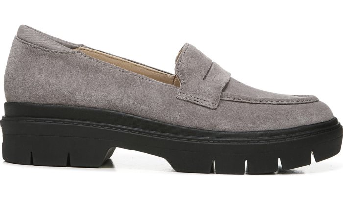 Grey Dr Scholl's Classy Platform Loafer Classy Platform Loafer | HsqeIqPn