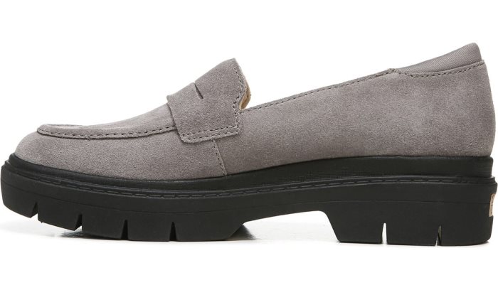 Grey Dr Scholl's Classy Platform Loafer Classy Platform Loafer | HsqeIqPn