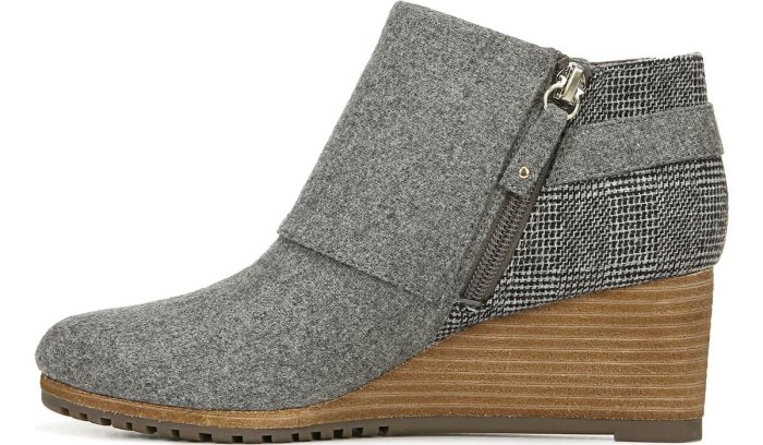 Grey Dr Scholl's Create Wedge Bootie Create Wedge Bootie | 3a4KyU5W