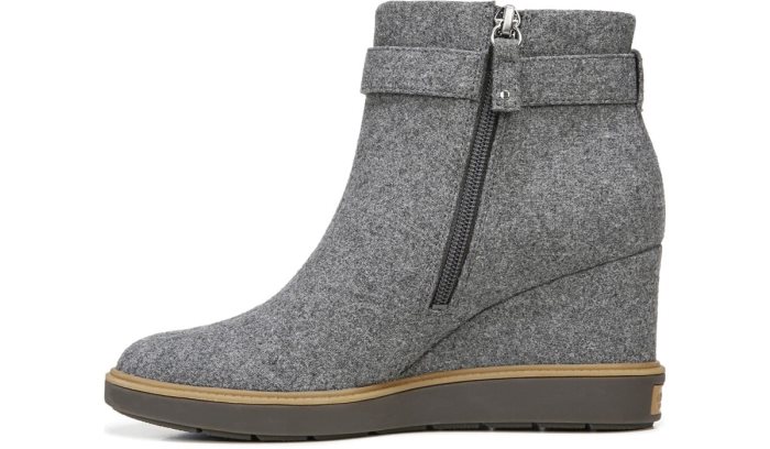 Grey Dr Scholl's Jacinda Wedge Bootie Jacinda Wedge Bootie | 0EYy38Za