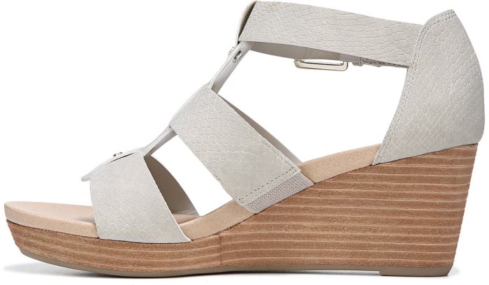 Grey Snake Dr Scholl's Barton Wedge Sandal Barton Wedge Sandal | 8AtEanw3