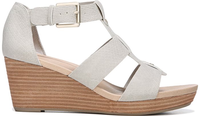 Grey Snake Dr Scholl's Barton Wedge Sandal Barton Wedge Sandal | HjpOTe3k