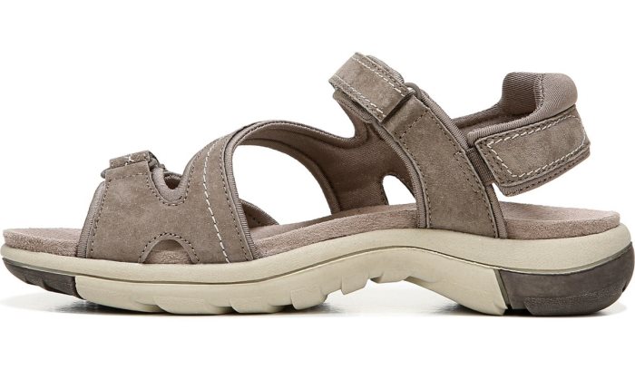 Malt Taupe Suede Dr Scholl's Adelle Sandal Adelle Sandal | MUGVi4bf