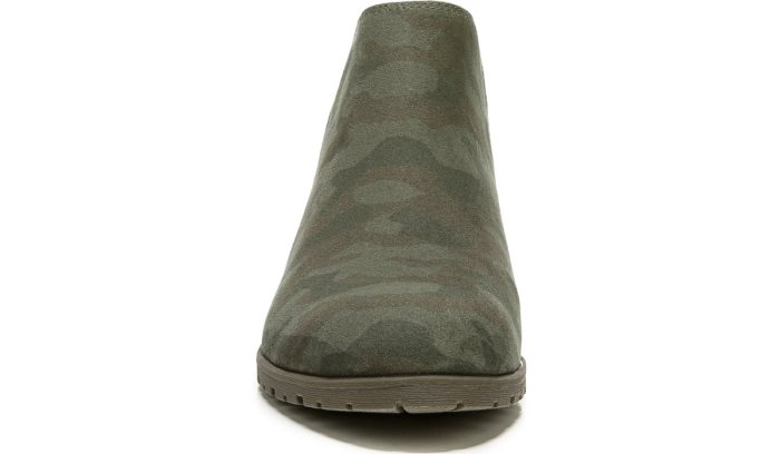 Olive Dr Scholl's Real Cute Slip On Bootie Real Cute Slip On Bootie | 9aub8IXC