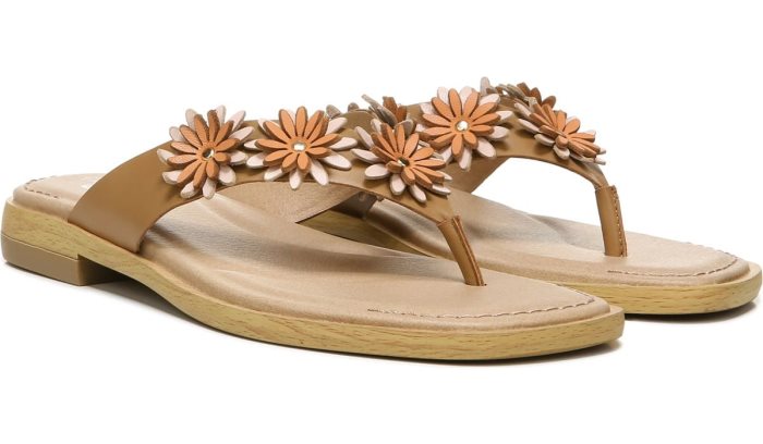 Orange Brown Dr Scholl\'s Marigold Flip Flop Sandal Marigold Flip Flop Sandal | lBj8CTRk