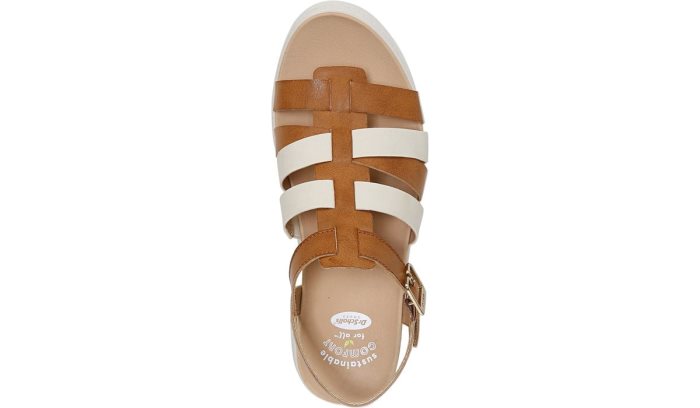 Orange Dr Scholl's Check It Out Wedge Sandal Check It Out Wedge Sandal | 8MRyW1Yn