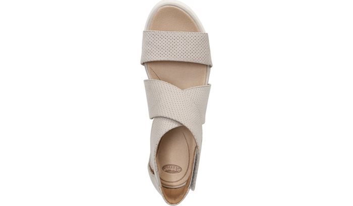 Oyster Microfiber Dr Scholl's Sheena Wedge Sandal Sheena Wedge Sandal | pIGht1xh