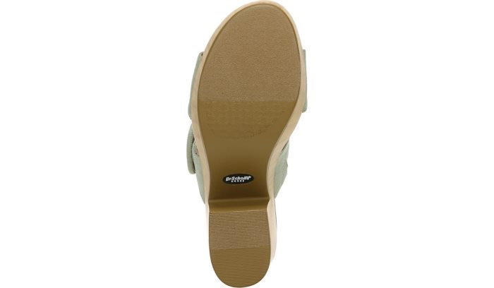 Pistachio Microfiber Dr Scholl's Bayside Block Heel Slide Sandal Bayside Block Heel Slide Sandal | LTYsVevn