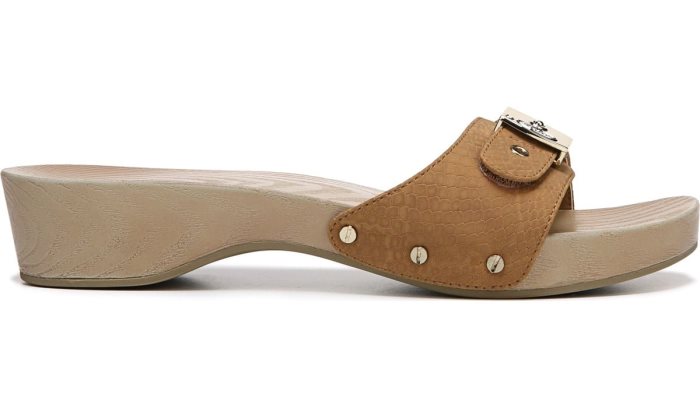 Snake Dr Scholl's Classic Faux Wood Sandal Classic Faux Wood Sandal | Uy7U9vuj