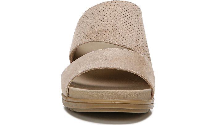 Taupe Dr Scholl's Goldie Wedge Slide Sandal Goldie Wedge Slide Sandal | oxX4hnQy