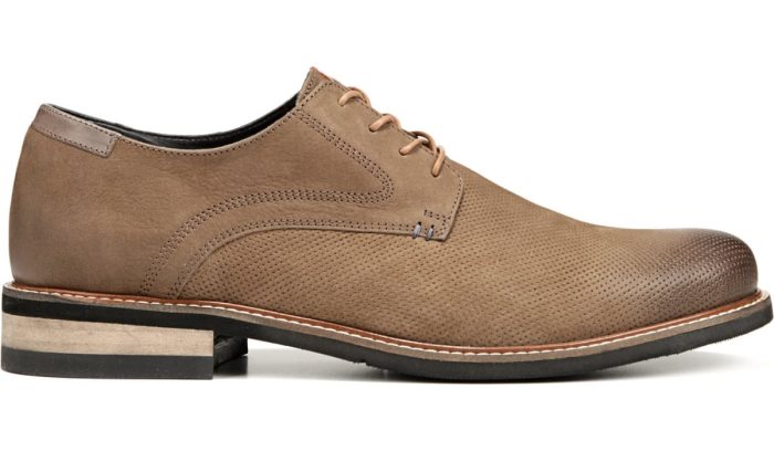 Taupe Leather Perf Dr Scholl's Weekly Oxford Weekly Oxford | N3J5huwV