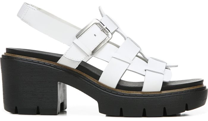 White Dr Scholl's Afterglow Platform Sandal Afterglow Platform Sandal | YaAkMIE2