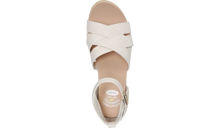 White Dr Scholl's Blissful Block Heel Sandal Blissful Block Heel Sandal | 3TZ9BT58