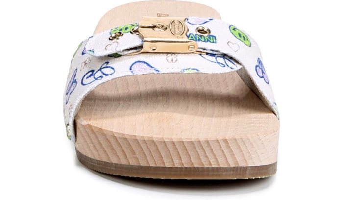 White Dr Scholl's GANNI Original Slide Sandal Dr. Scholl's x GANNI Original Slide Sandal | wkAf0AOS