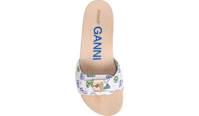 White Dr Scholl's GANNI Original Slide Sandal Dr. Scholl's x GANNI Original Slide Sandal | zFZpph2v