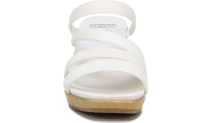 White Dr Scholl's Giggle Wedge Sandal Giggle Wedge Sandal | JbBkX6Gp