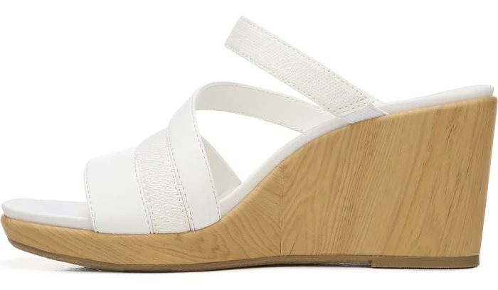 White Dr Scholl's Giggle Wedge Sandal Giggle Wedge Sandal | W4OYAzTG