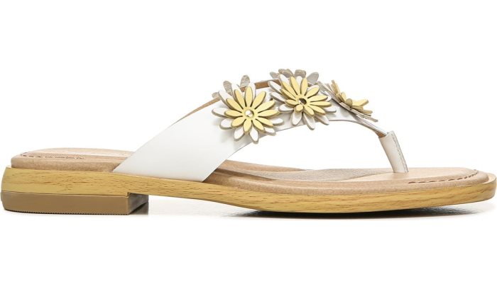 White Dr Scholl's Marigold Flip Flop Sandal Marigold Flip Flop Sandal | sfDHq3eR