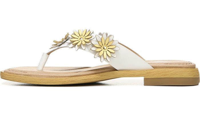 White Dr Scholl's Marigold Flip Flop Sandal Marigold Flip Flop Sandal | sfDHq3eR