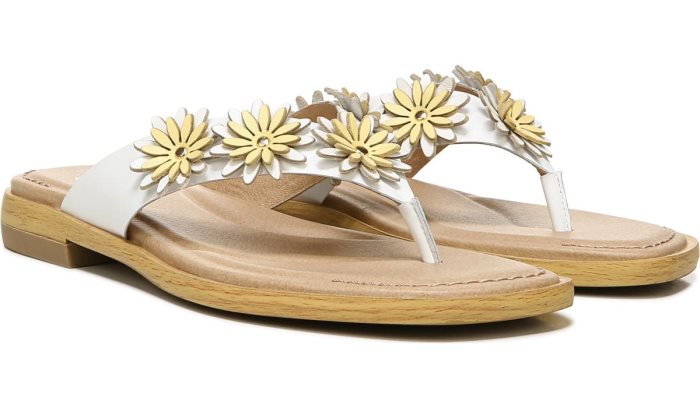 White Dr Scholl\'s Marigold Flip Flop Sandal Marigold Flip Flop Sandal | sfDHq3eR