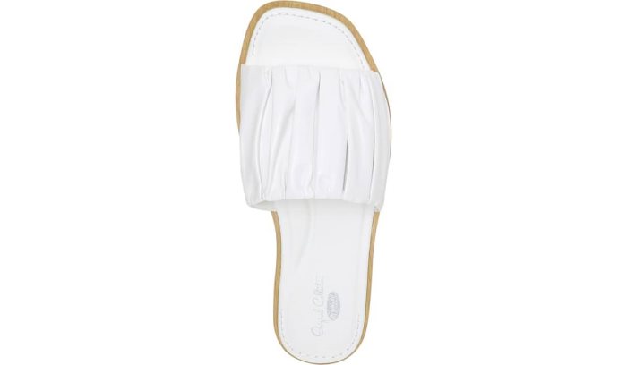 White Dr Scholl's Mimosa Slide Sandal Mimosa Slide Sandal | RzwCloh4