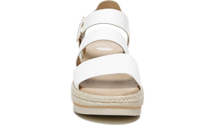 White Dr Scholl's Once Twice Platform Sandal Once Twice Platform Sandal | IlS3cYsa