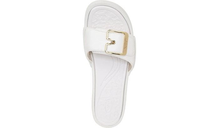 White Dr Scholl's Rock On Max Slide Sandal Rock On Max Slide Sandal | 3CbCRdhg