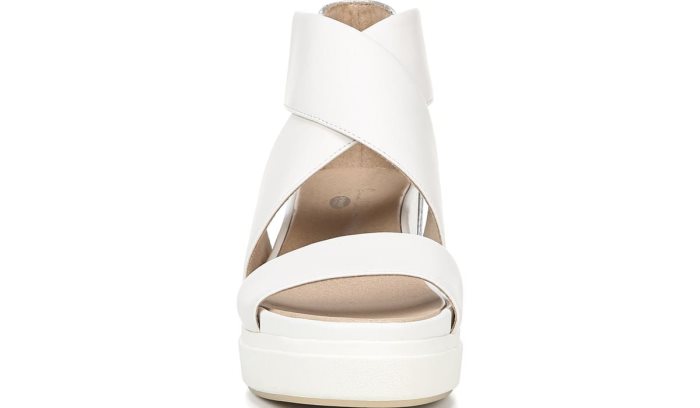 White Dr Scholl's Scout High Wedge Sandal Scout High Wedge Sandal | c6jdCV8E