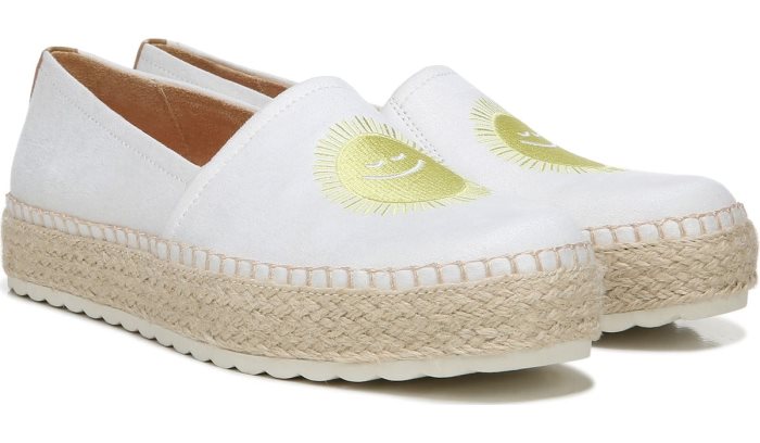 White Dr Scholl\'s Sunray Espadrille Slip On Sunray Espadrille Slip On | iUNjhDwD