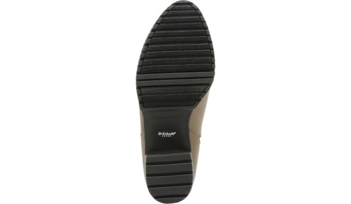 Woodsmoke Microfiber Dr Scholl's London Block Heel Bootie London Block Heel Bootie | Hki8fWAu